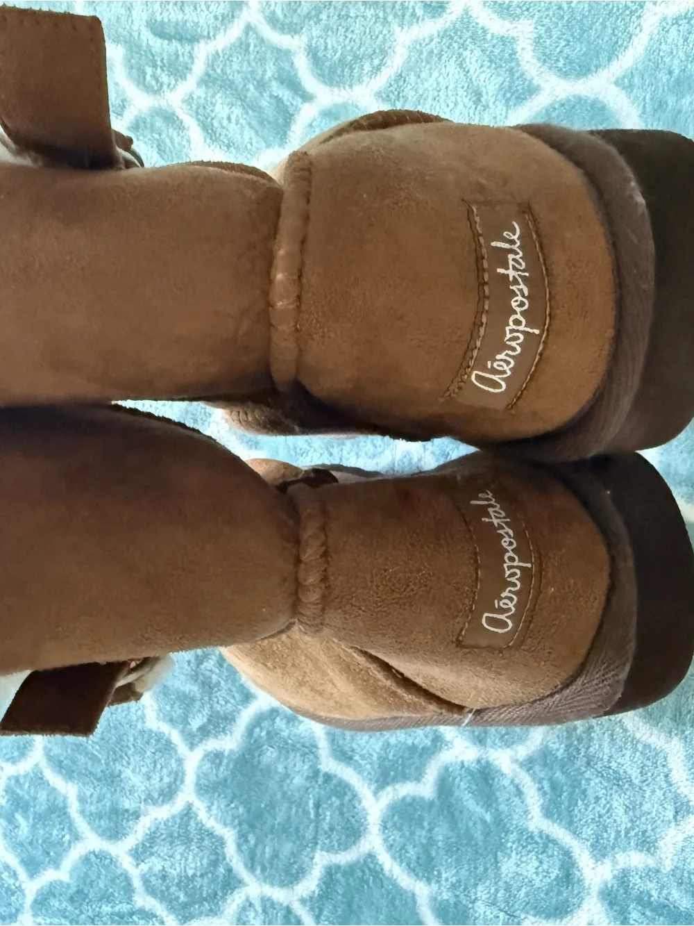 BRAND NEW Women’s Aeropostale Cozy Faux-Shearling Winter Boots - Brown